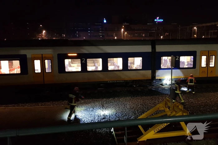 Spoorloper ontkomen aan de dood