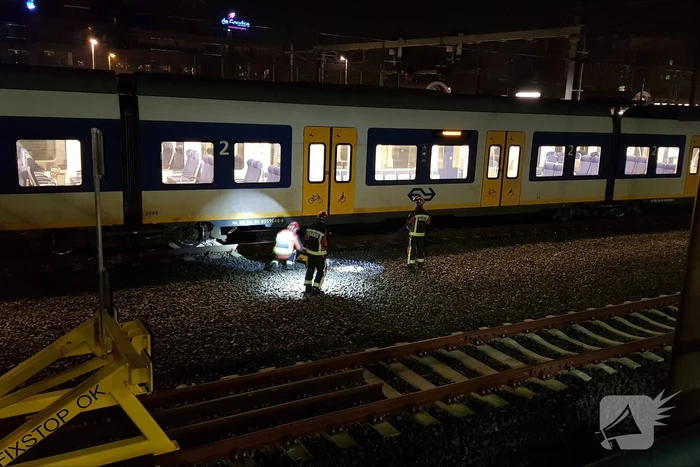Spoorloper ontkomen aan de dood