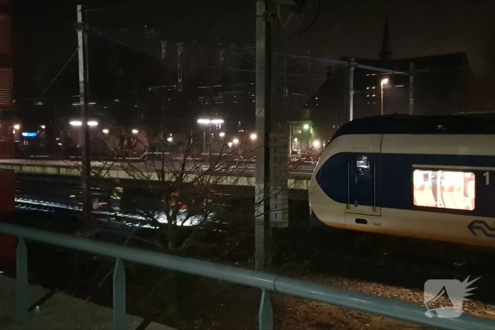 Spoorloper ontkomen aan de dood