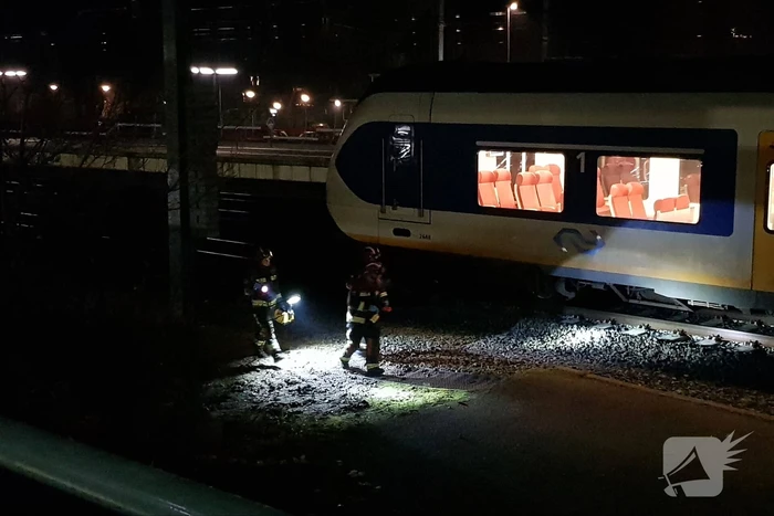 Spoorloper ontkomen aan de dood