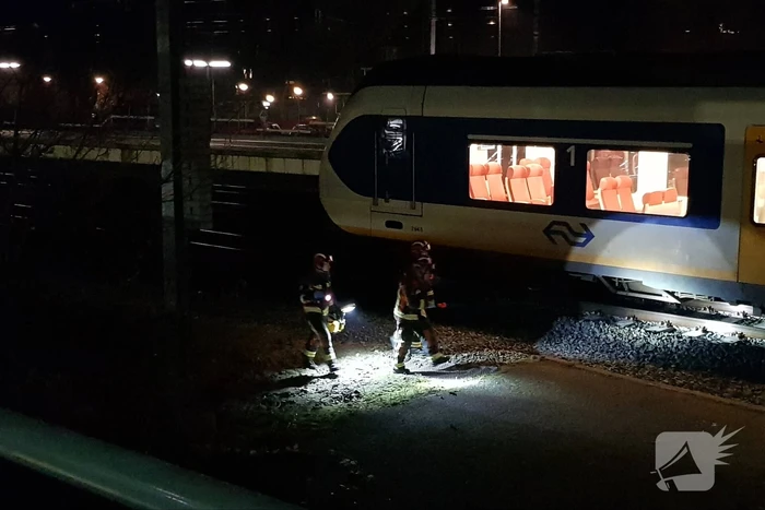 Spoorloper ontkomen aan de dood