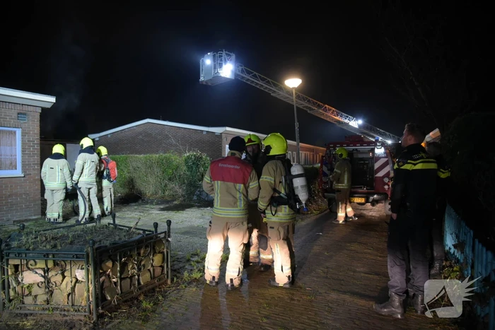 Schuurbrand snel onder controle