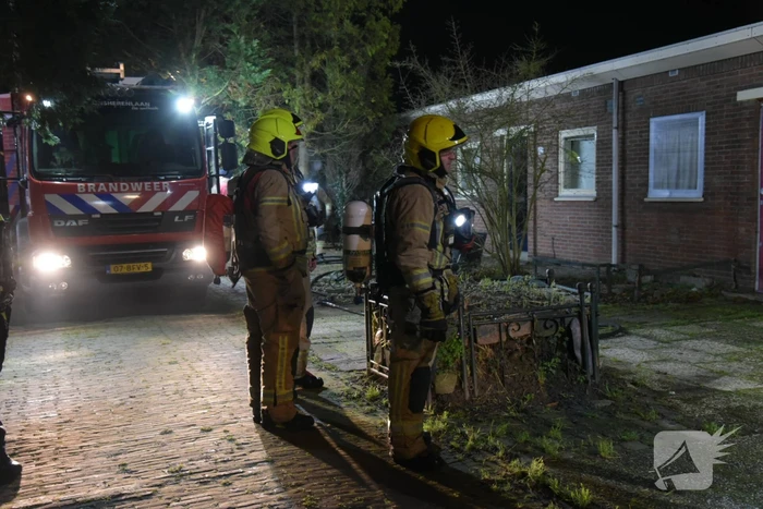 Schuurbrand snel onder controle