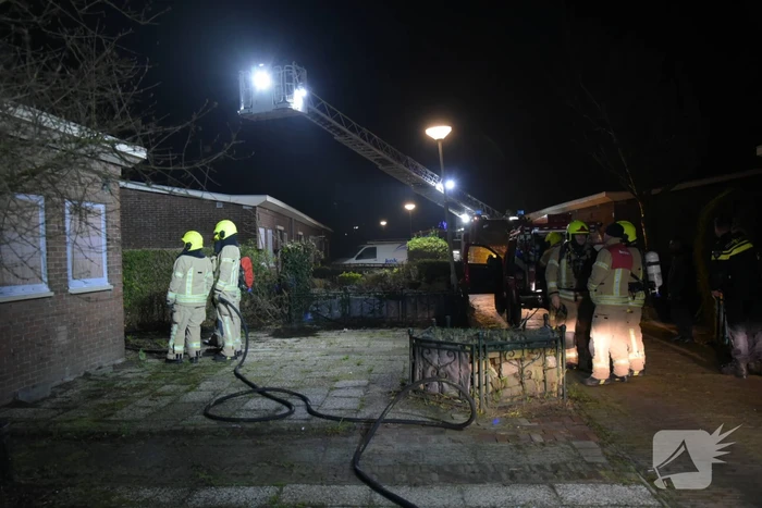 Schuurbrand snel onder controle