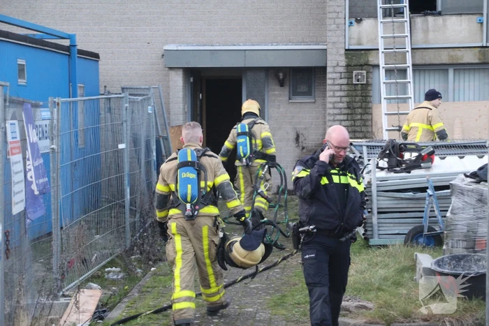 Flinke schade na brand in kantorencomplex Harders Plaza