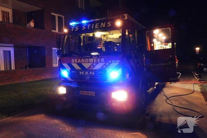Flinke schade na brand in personenauto