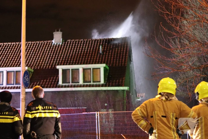 Flinke brand in slooppand