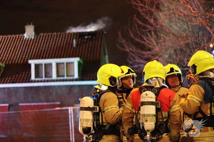 Flinke brand in slooppand