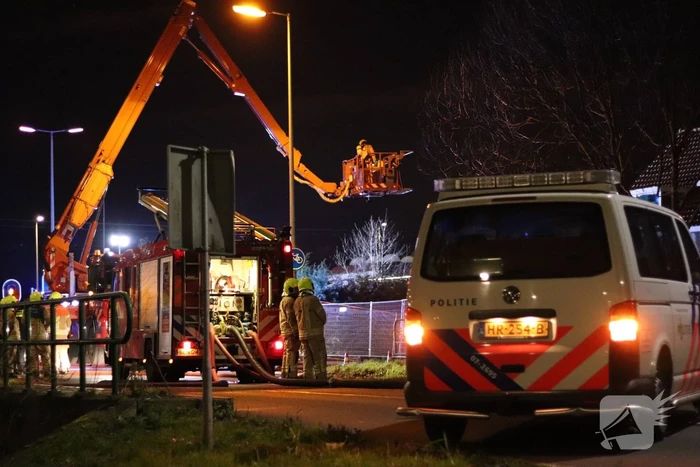 Flinke brand in slooppand