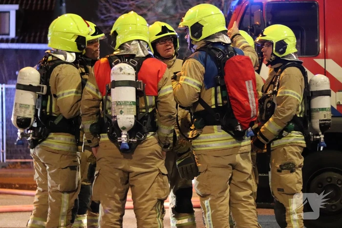 Flinke brand in slooppand