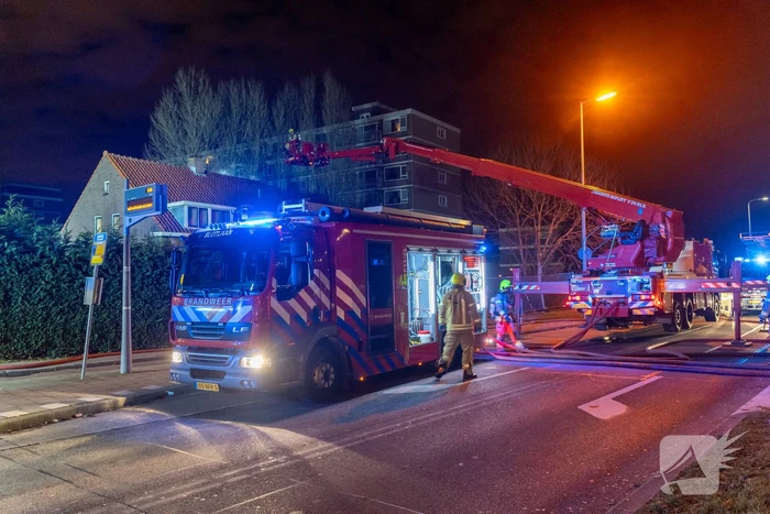 Flinke brand in slooppand