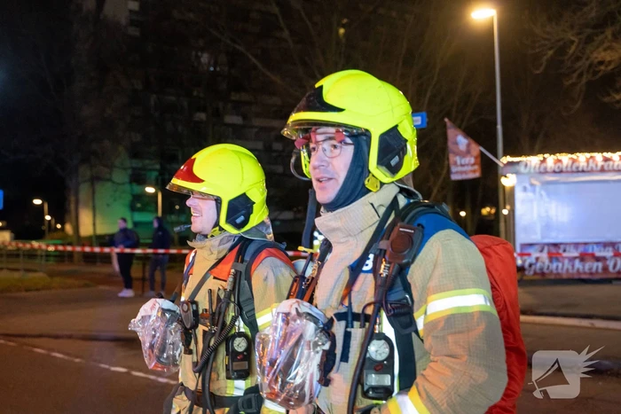Flinke brand in slooppand