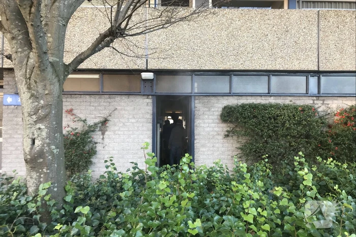Waterleiding gesprongen in kelderbox