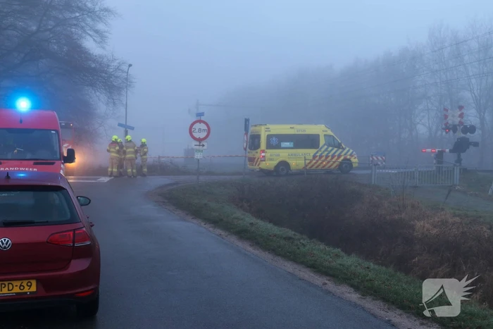 Geen treinverkeer door aanrijding