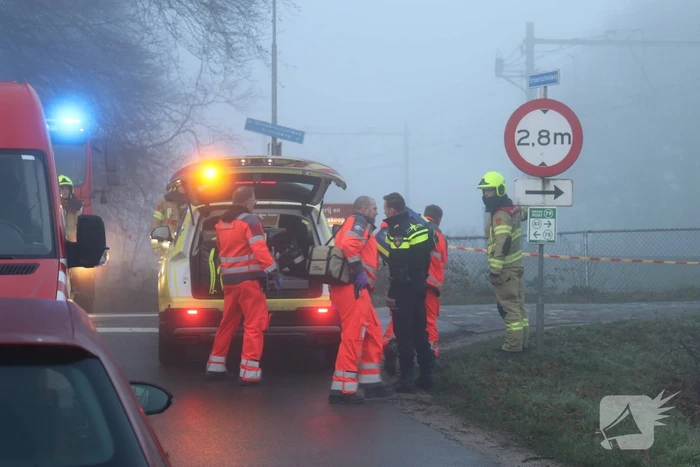 Geen treinverkeer door aanrijding