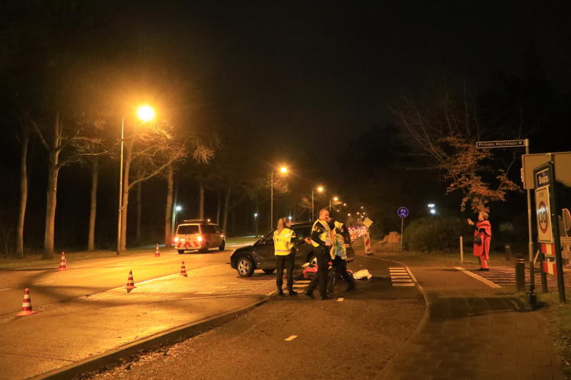 Motor total-loss na aanrijding met auto