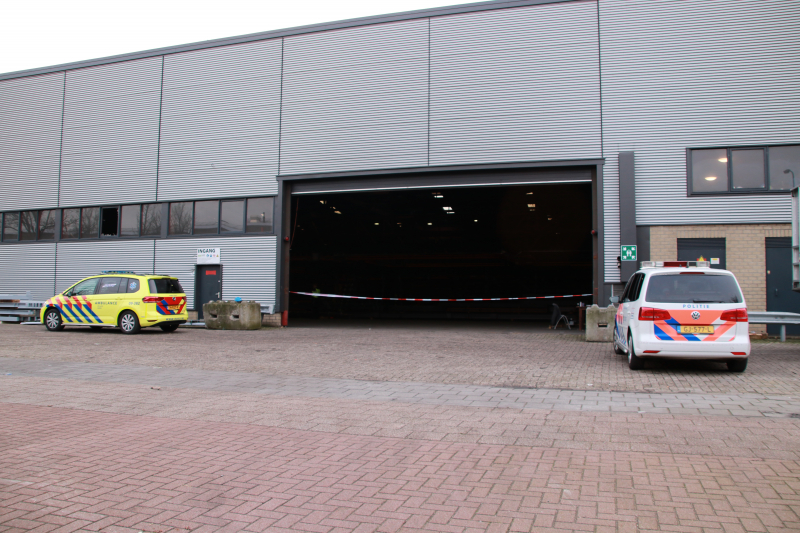 Persoon zwaargewond bij bedrijfsongeval