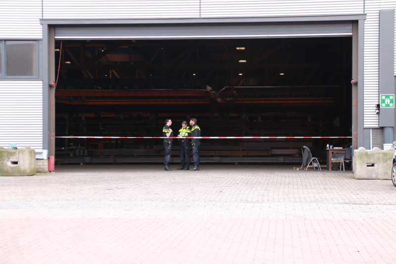 Persoon zwaargewond bij bedrijfsongeval