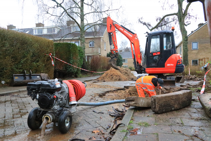 Tientallen huishoudens zonder water