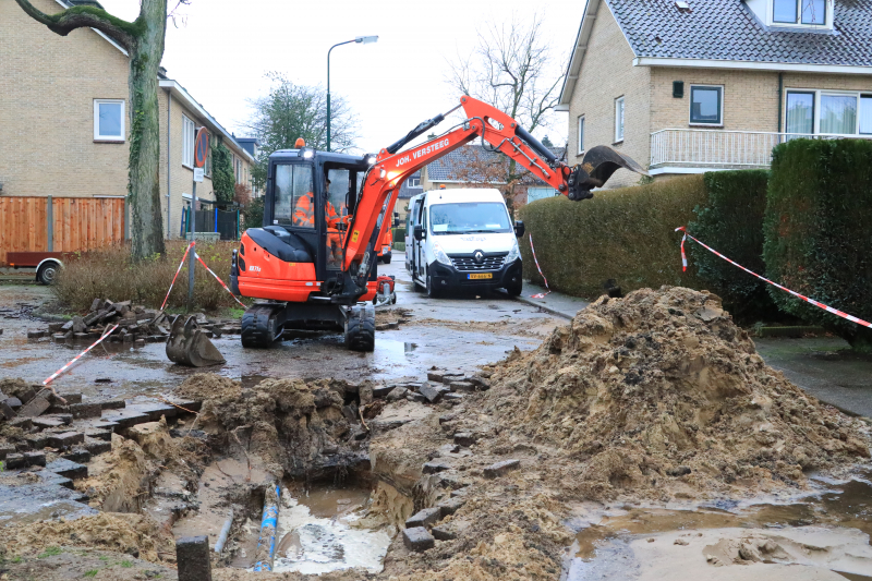Tientallen huishoudens zonder water