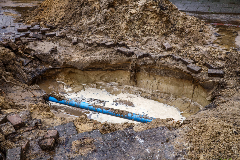 Tientallen huishoudens zonder water