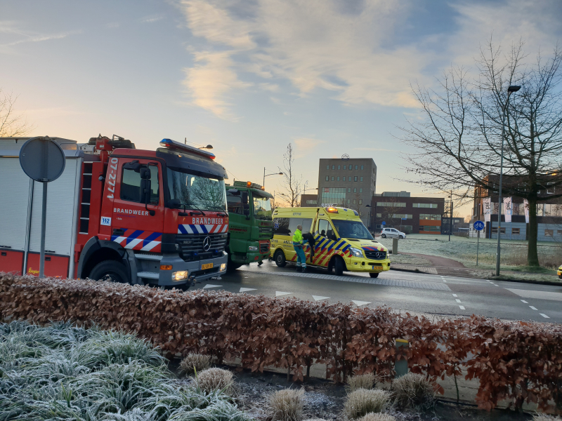 Voetganger ernstig gewond na aanrijding door vrachtwagen