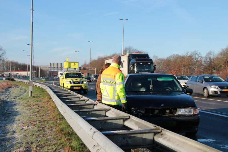 Verkeershinder na ongeval