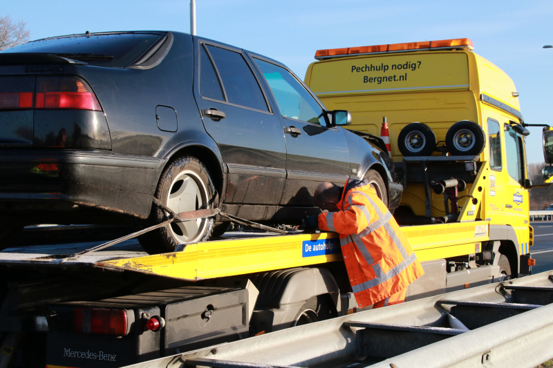 Verkeershinder na ongeval