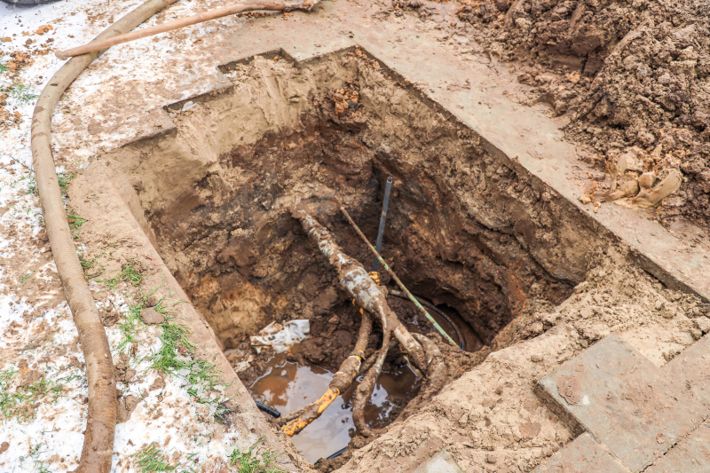 Gesprongen waterleiding (Amersfoort)