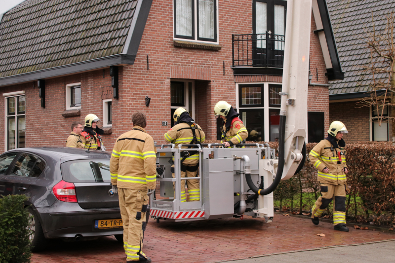 Schoorsteenbrand blijkt gezichtsbedrog
