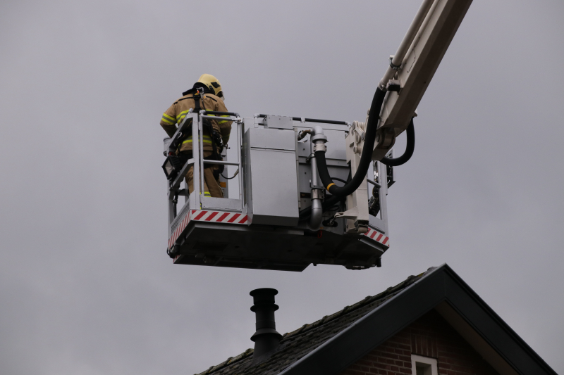 Schoorsteenbrand blijkt gezichtsbedrog