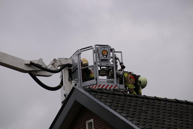 Schoorsteenbrand blijkt gezichtsbedrog