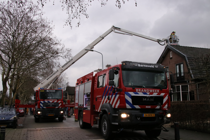 Schoorsteenbrand blijkt gezichtsbedrog