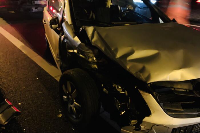 12 voertuigen op elkaar bij kettingbotsing