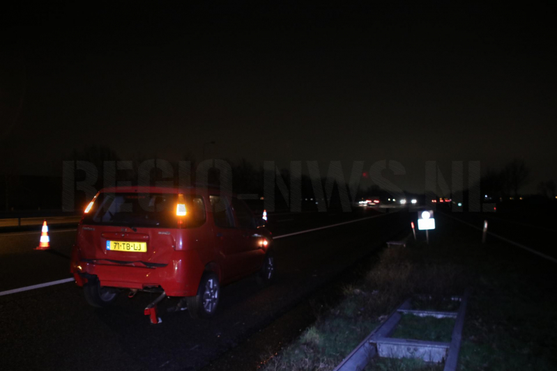 Flinke schade bij aanrijding op de snelweg (Ede)