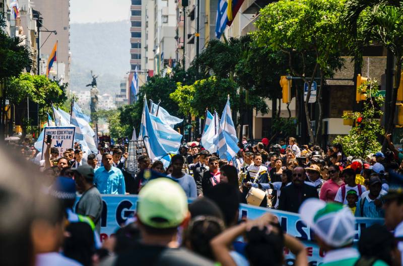 Ruim 5.000 scholieren protesteren voor een beter klimaat
