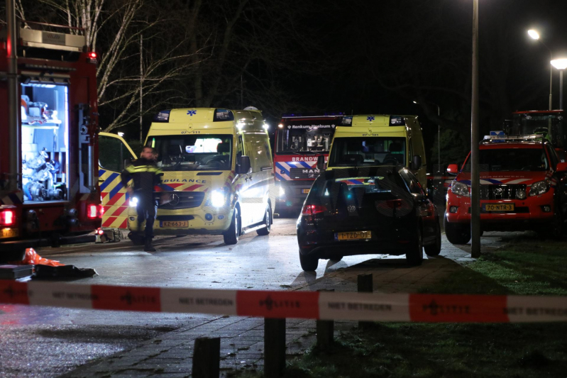 Persoon zwaargewond tijdens werkzaamheden achter woning (Wageningen)