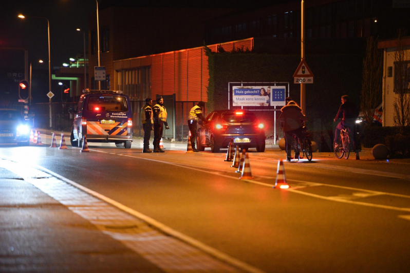 Alcohol controle na afloop Gelderpop (Nijkerk)