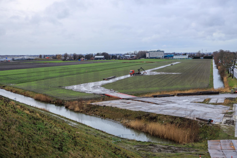 Corendon 747 staat op zijn plek (Badhoevedorp)