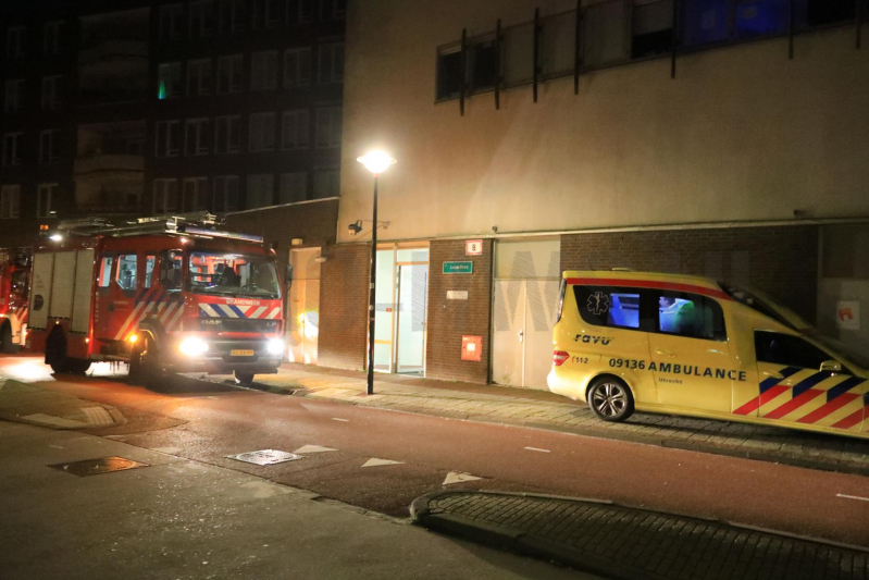 Persoon gewond bij brand in appartement (Amersfoort)