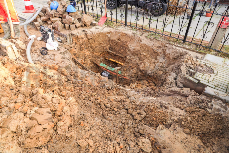Huishoudens zonder water na waterleidingbreuk (Amersfoort)
