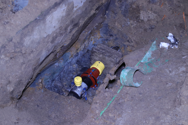 Gaslucht in het riool