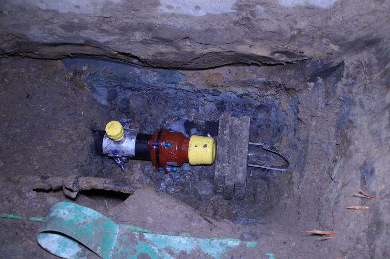 Gaslucht in het riool