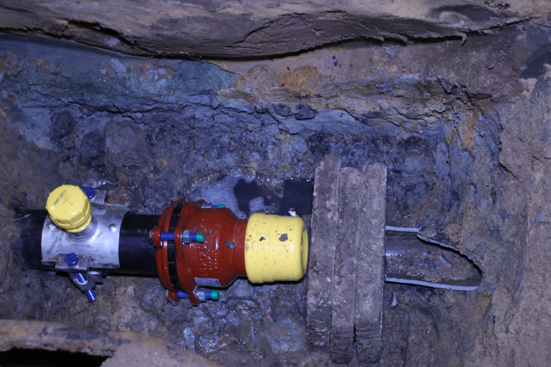 Gaslucht in het riool