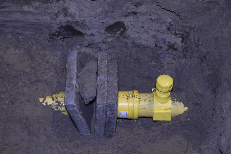 Gaslucht in het riool