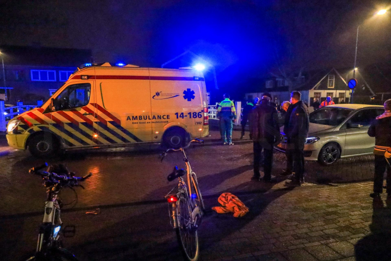 Fietser gewond bij aanrijding met auto