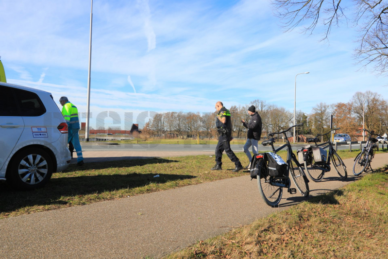 E-biker botst op tegenliggers (Amersfoort)