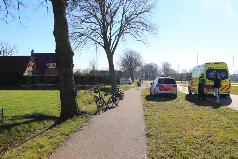 E-biker botst op tegenliggers (Amersfoort)