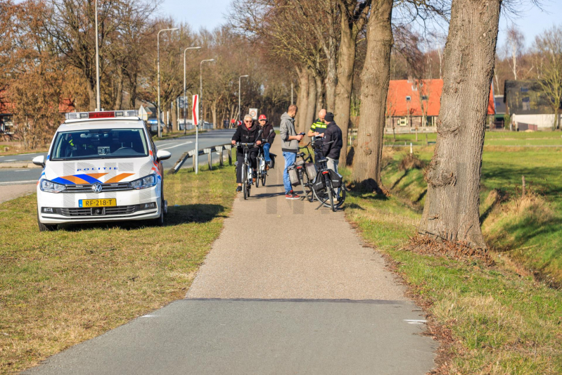 E-biker botst op tegenliggers (Amersfoort)