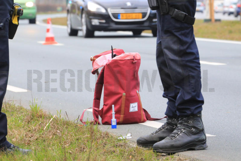 Veel schade bij kop-staartaanrijding, bestuurder aangehouden (Hoogland)